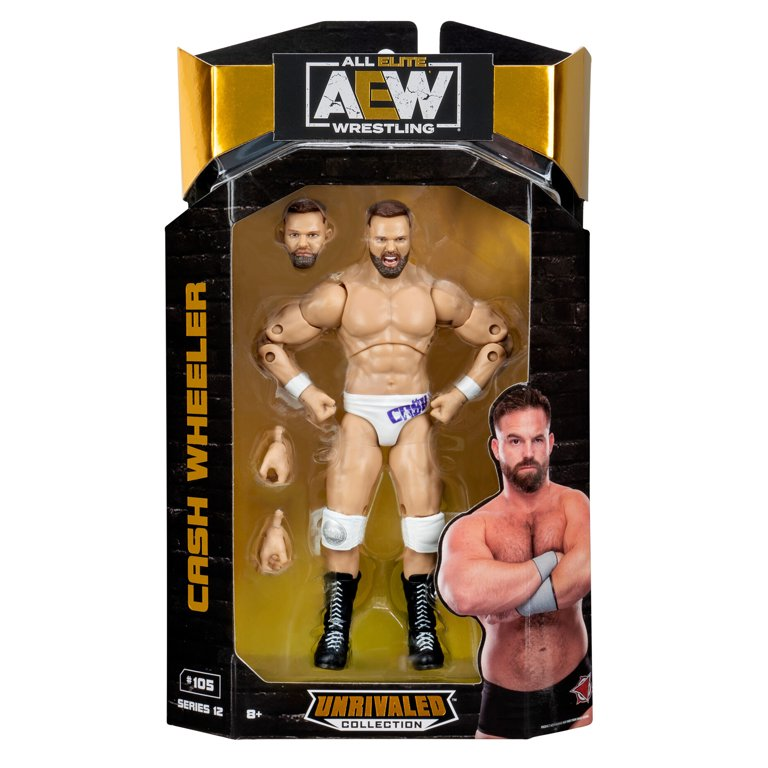 AEW Unrivaled Serie 12 - FTR - Dash Harwood & Cash Wheeler (Set) *DMG*