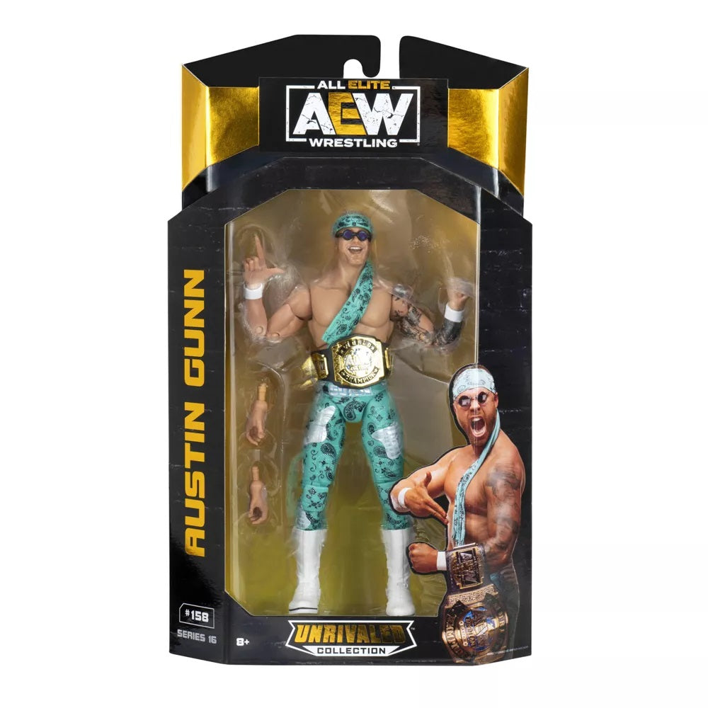 AEW Unrivaled Series 16 - The Gunns - Colten & Austin Gunn (Bundle) *DMG*