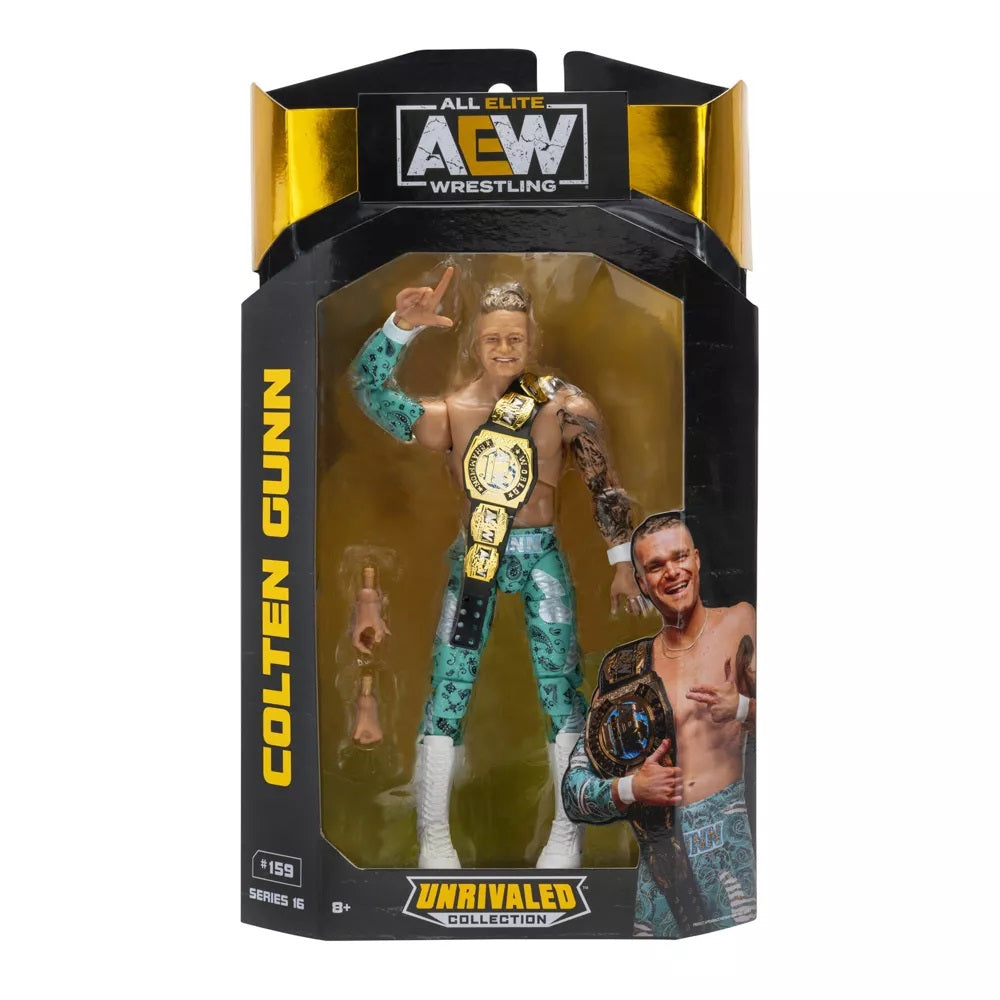 AEW Unrivaled Series 16 - The Gunns - Colten & Austin Gunn (Bundle) *DMG*