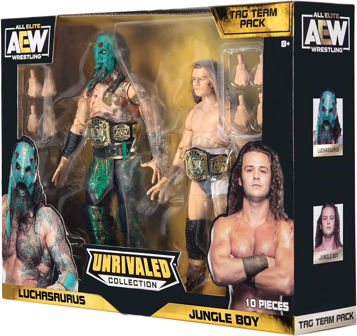 AEW 2-Pack Limited Edition - Luchasaurus & Jungle Boy