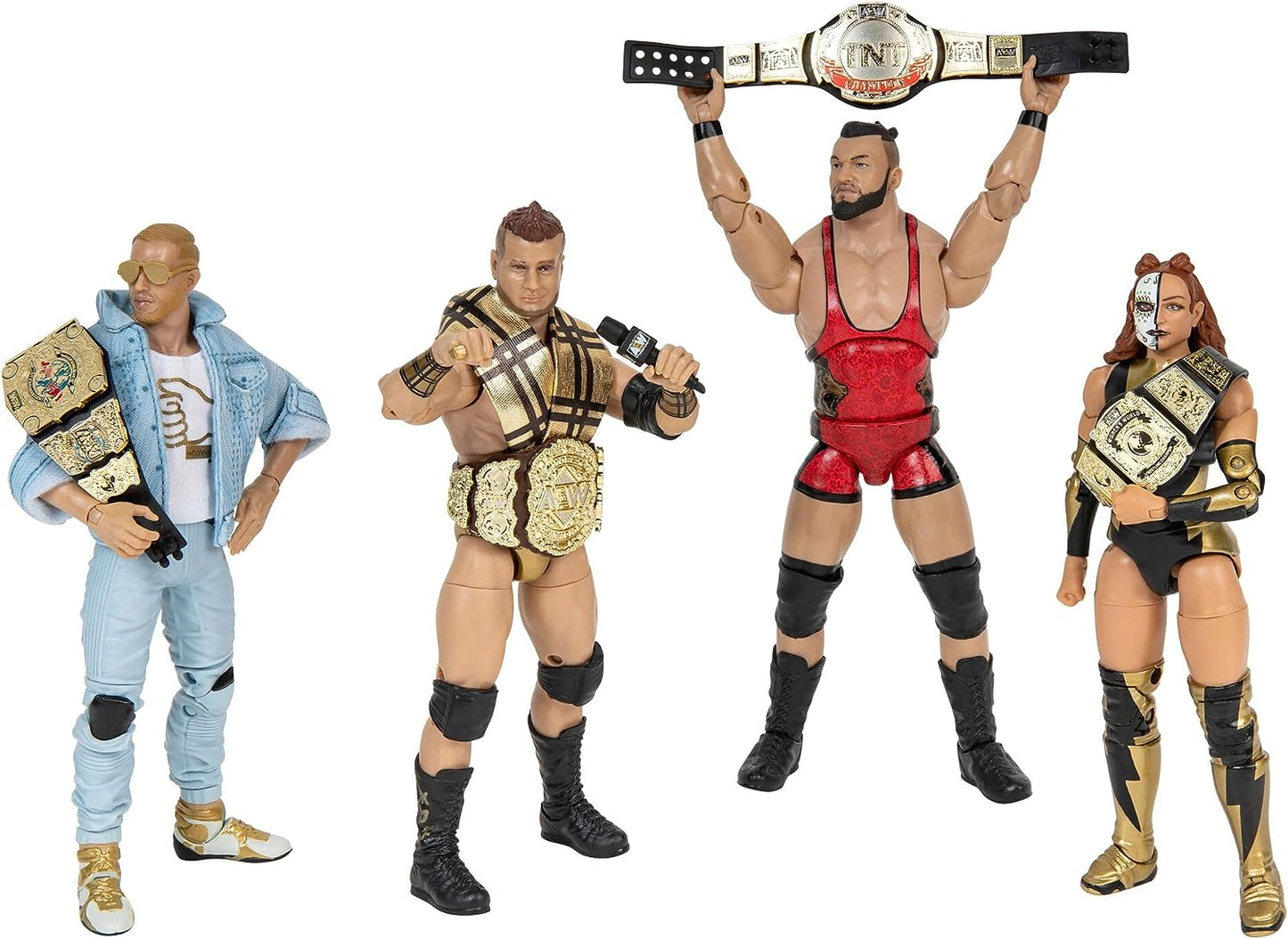 AEW Exclusive Limited Edition 4-Pack - Champions (1 of 3000)