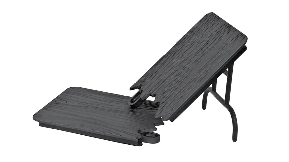 Tavolo scomponibile nero per Action Figure (16x8 cm)