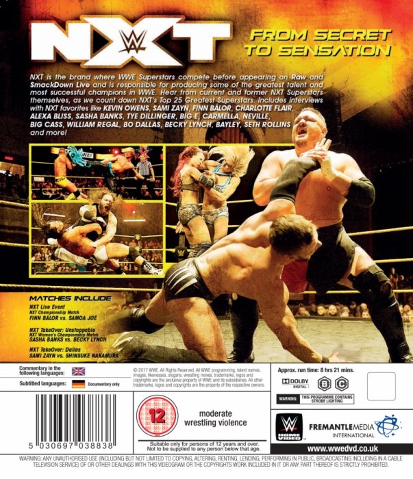 Blu Ray - NXT: From secret to Sensation (2 Dischi)
