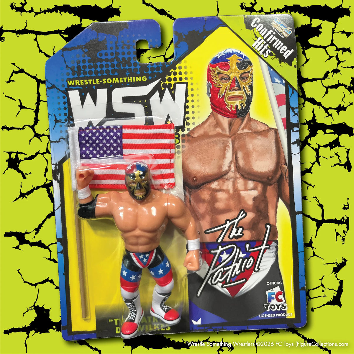 WSW Retro Style Confirmed Hits - The Patriot Del Wilkes *PREORDER NOVEMBRE/DICEMBRE*