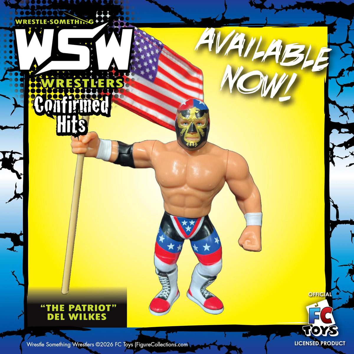 WSW Retro Style Confirmed Hits - The Patriot Del Wilkes *PREORDER NOVEMBRE/DICEMBRE*