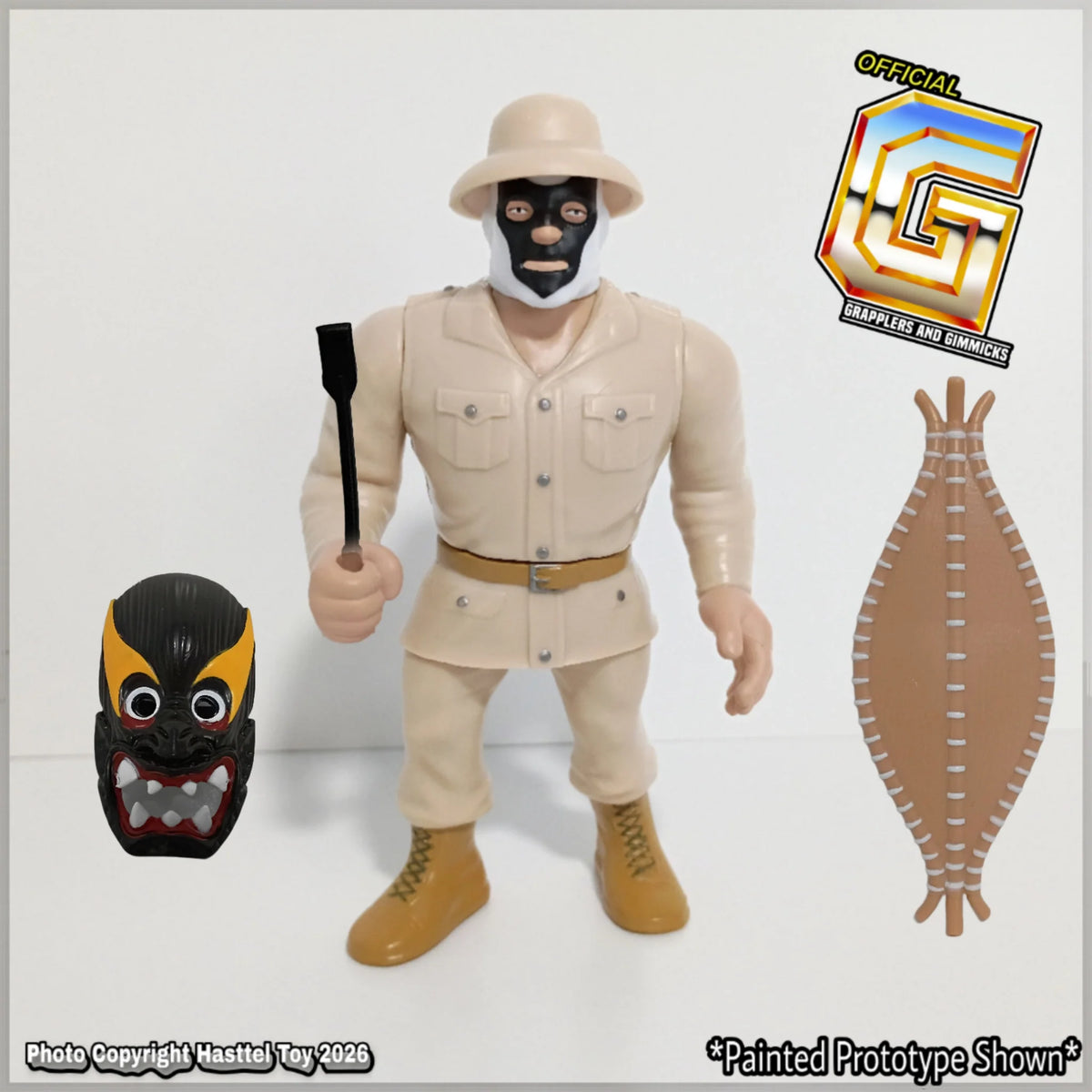 Retro Hasttel Grapplers & Gimmicks - Kim Chee