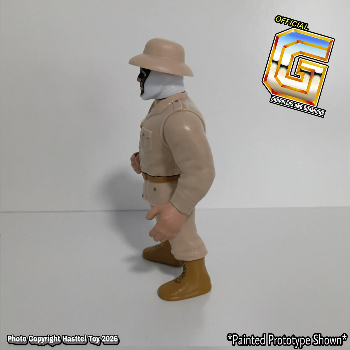 Retro Hasttel Grapplers & Gimmicks - Kim Chee