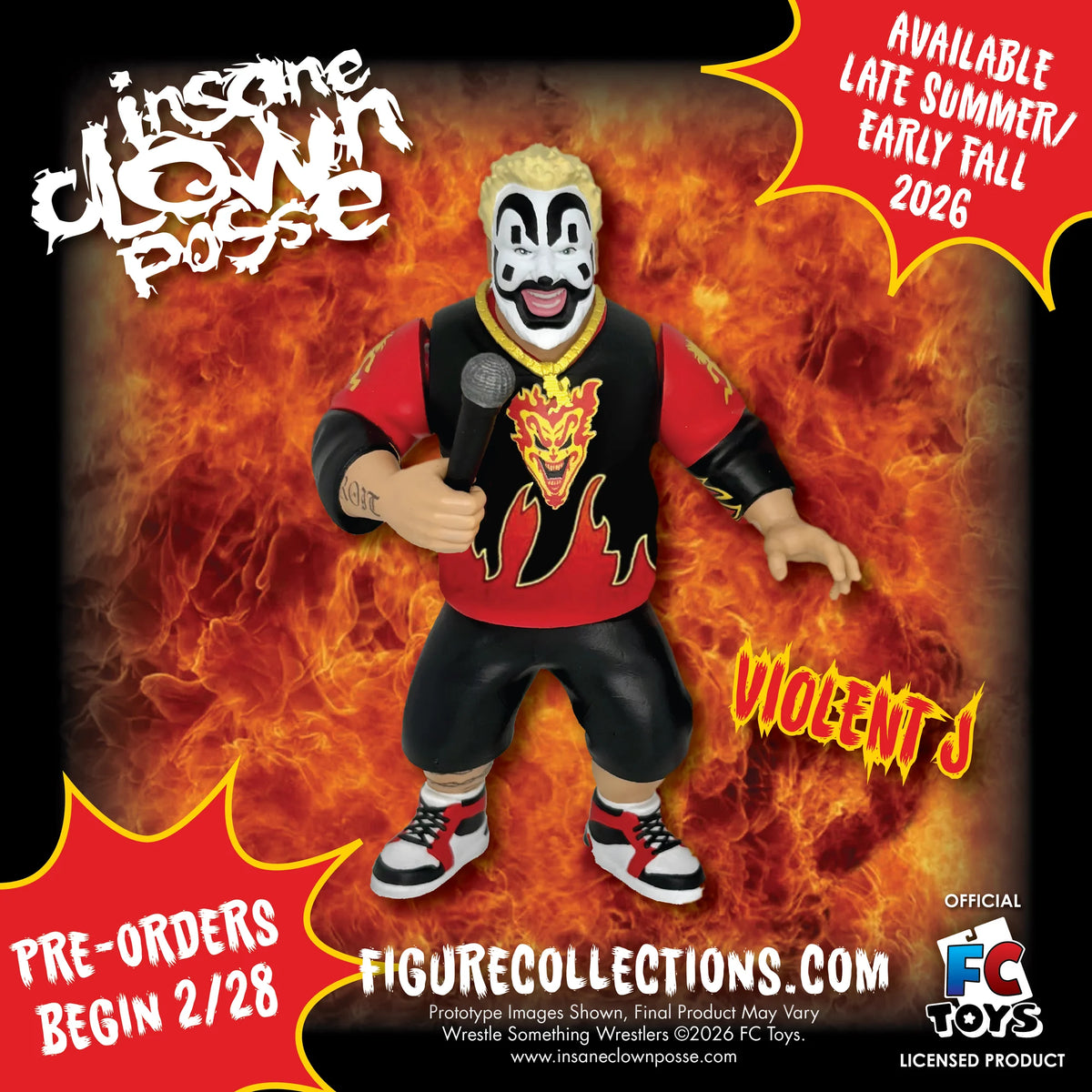 WSW Retro Style Red Card - Insane Clown Posse *VORBESTELLUNG NOVEMBER/DEZEMBER*