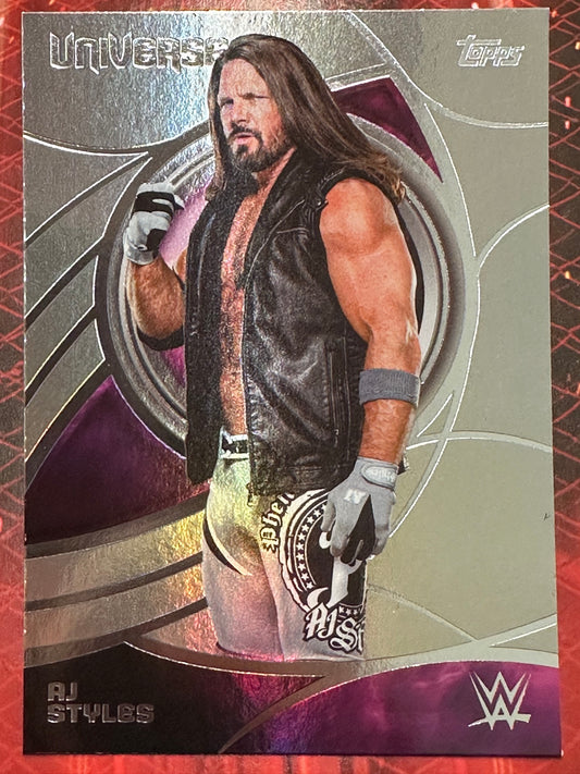 WWE Universe 2026 No. 100 - AJ Styles