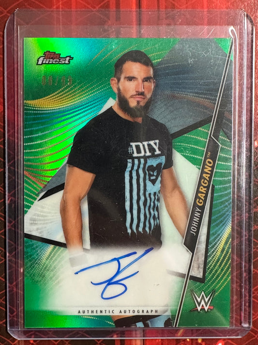 WWE Topps Finest 2020 - Finest Autographs - Johnny Gargano (Numerata 08/99)