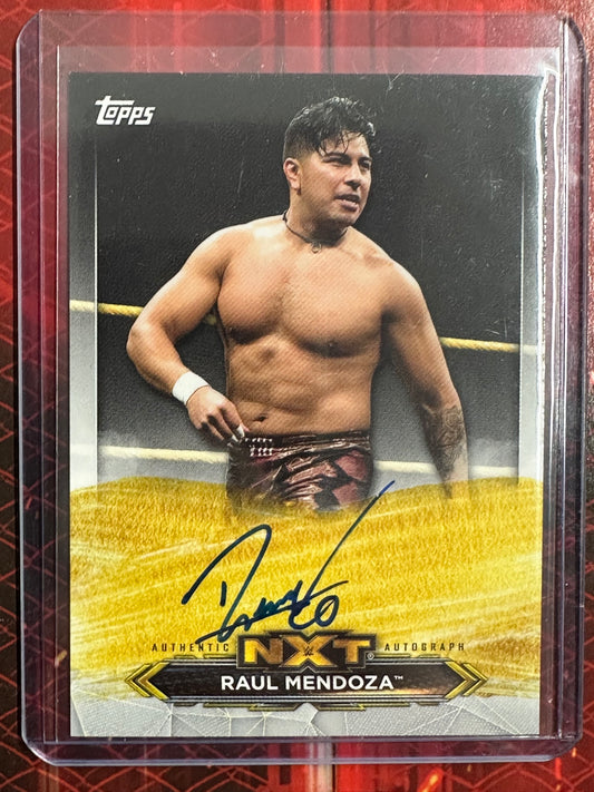 WWE Topps 2020 - Authentic Autographs - Raul Mendoza