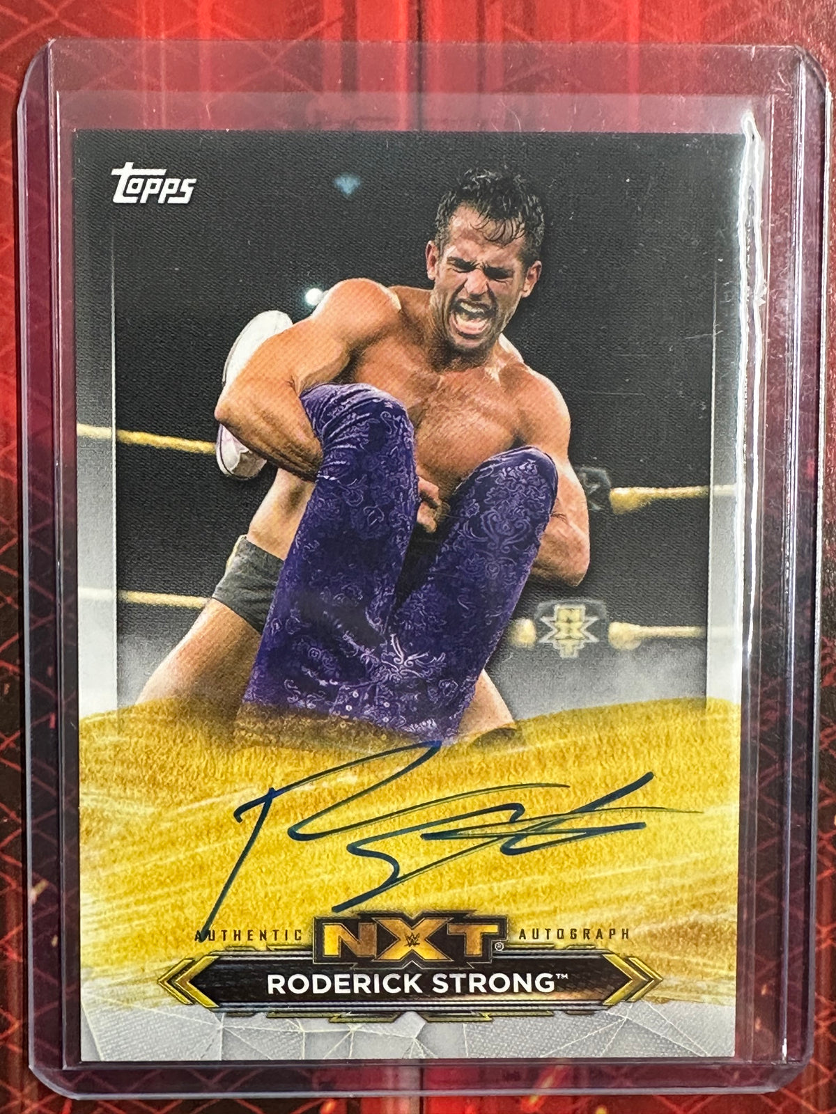 WWE Topps 2020 - Authentic Autographs - Roderick Strong