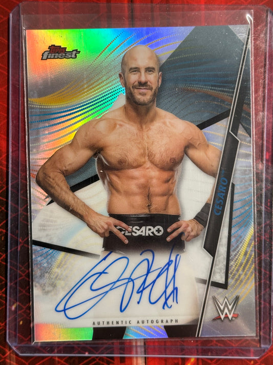 WWE Topps Finest 2020 - Finest Authentic Autographs - Cesaro