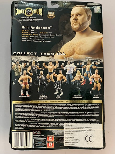 WWE Classic Superstars Serie 12 - Arn Anderson *Vedi le foto*