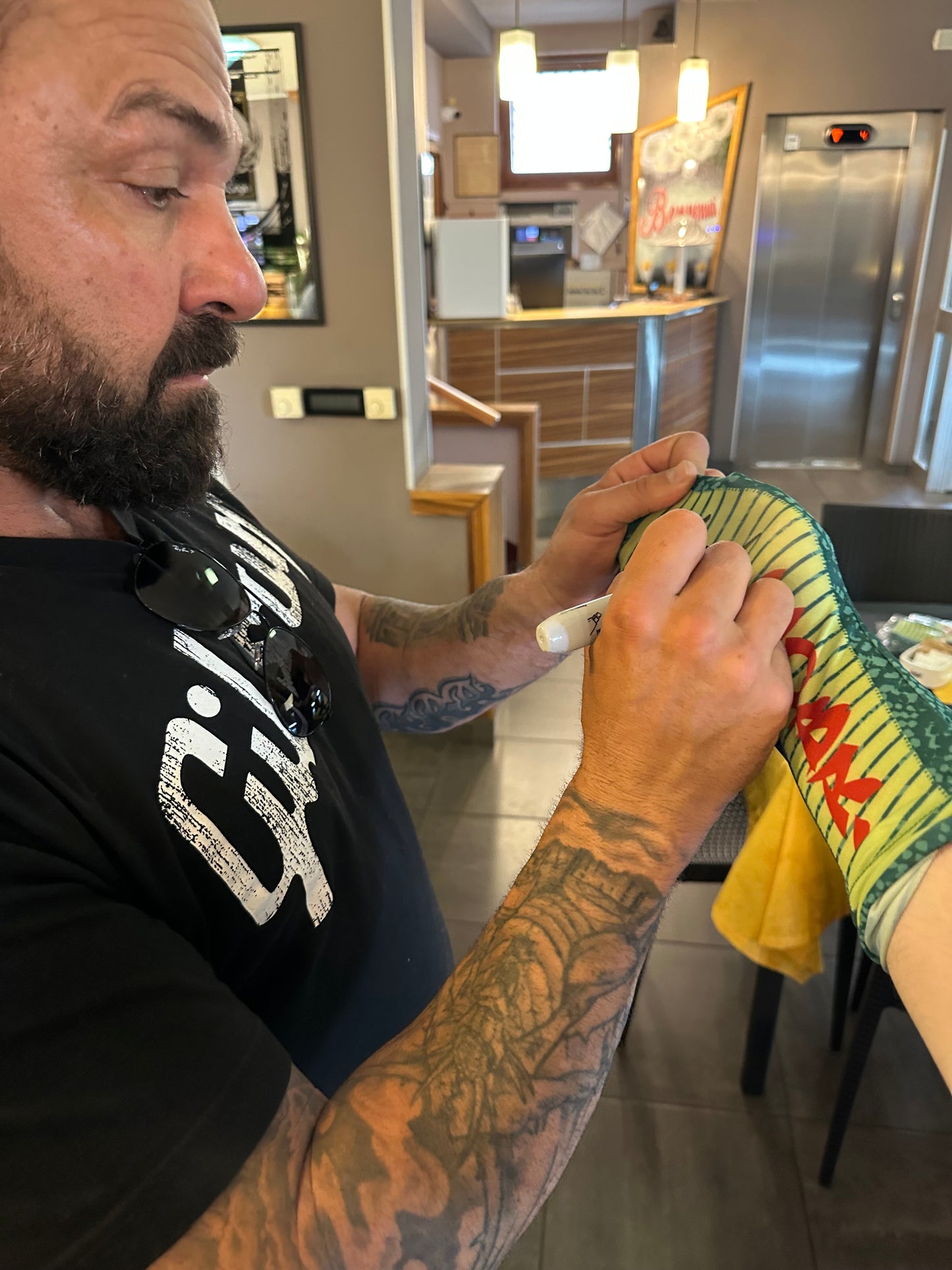Cobra autografato in originale - Santino Marella