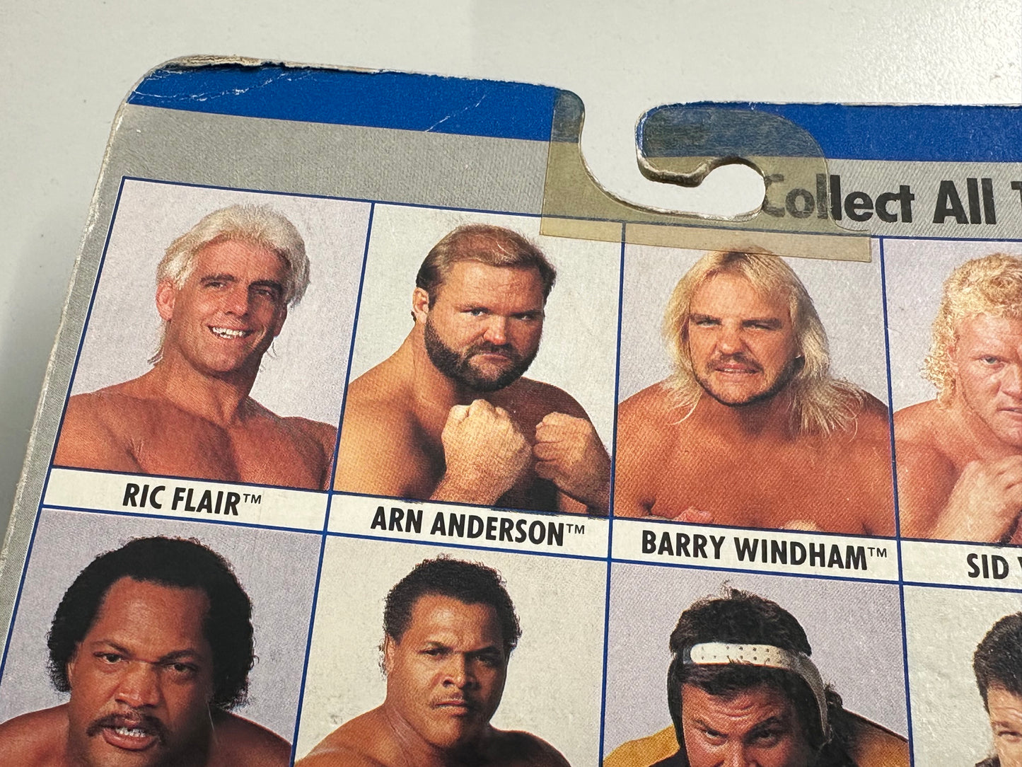 WCW Galoob MOC - Sting - English Card (Italian Import)