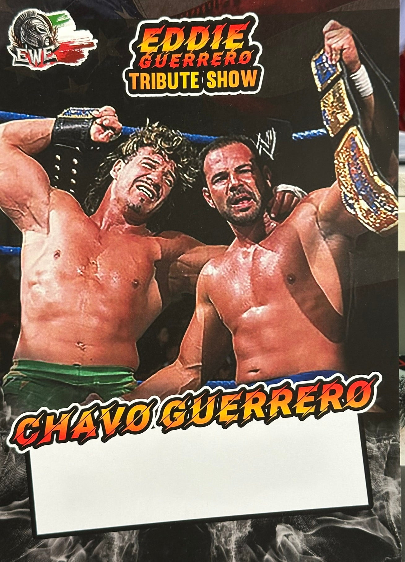 Miniposter (Promo picture) Chavo & Eddie Guerrero (30X21cm)