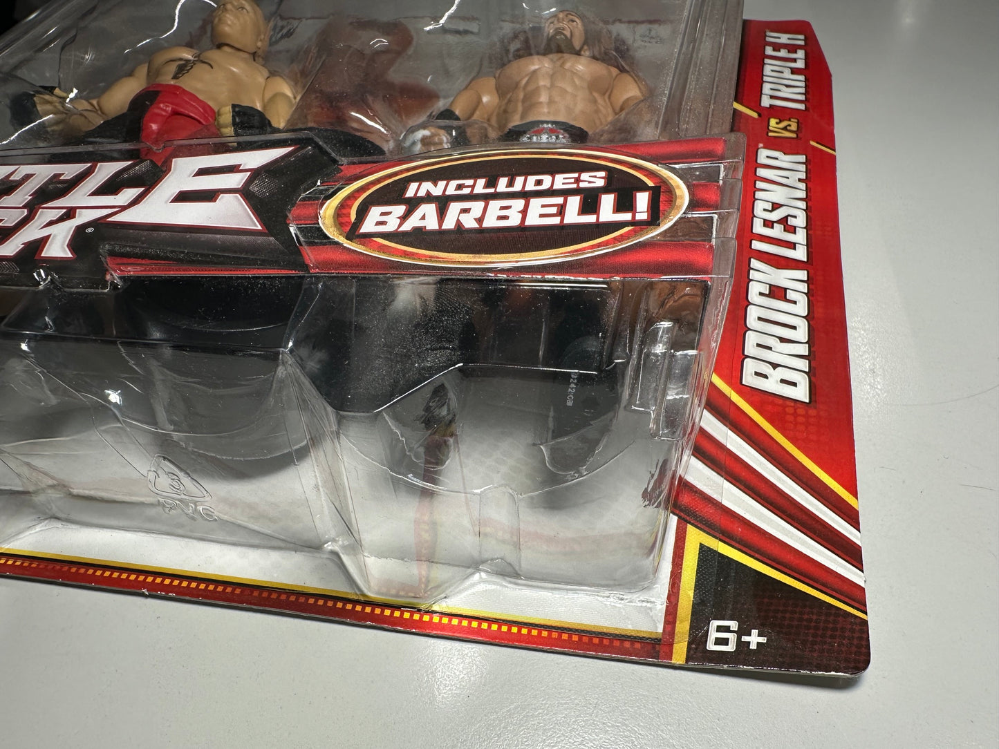WWE Battle Pack Series #20 - Brock Lesnar vs. Triple-H (See pictures)
