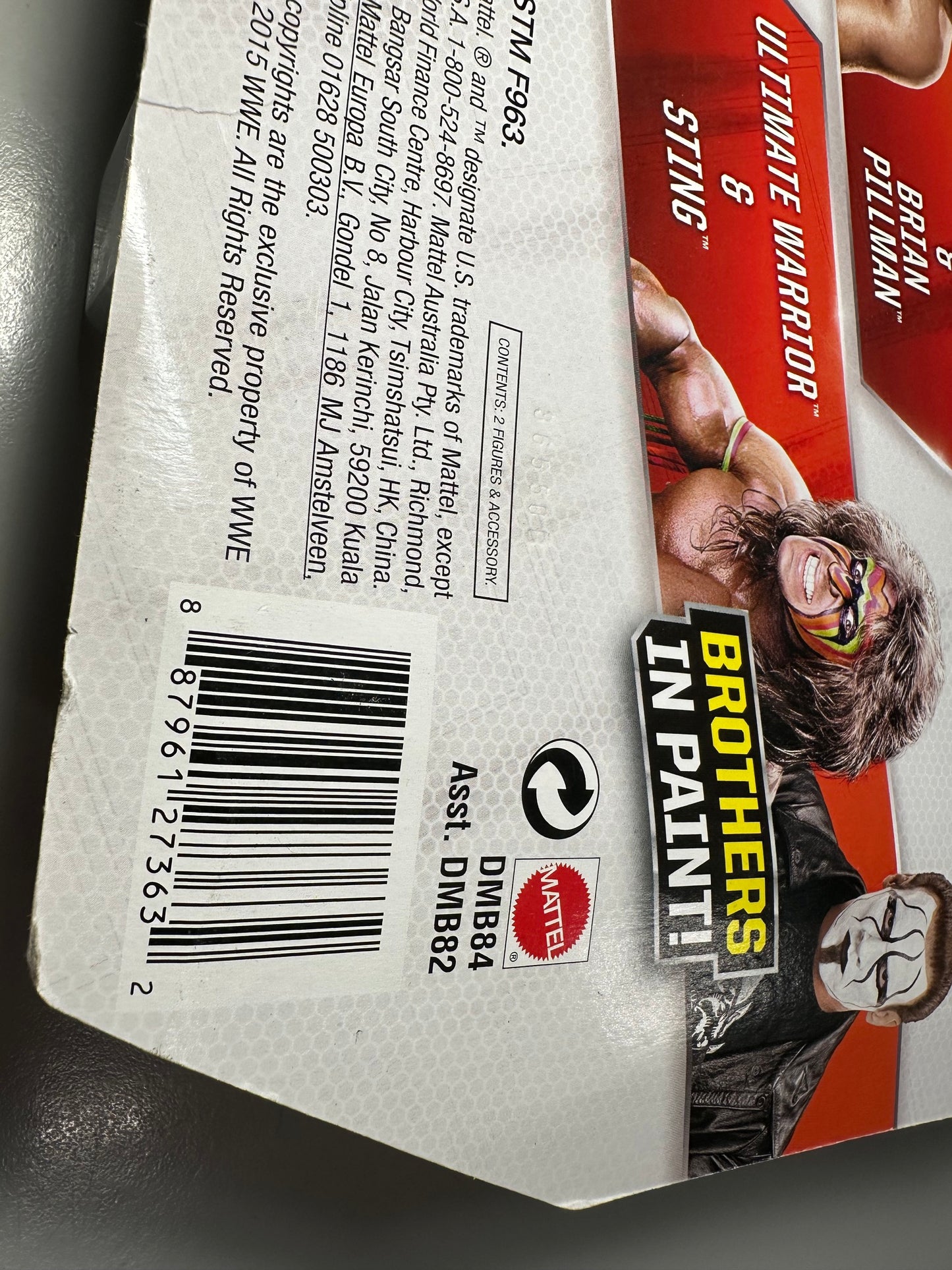 WWE Then Now Forever 2-Pack - Ultimate Warrior & Sting (Vedi le foto)