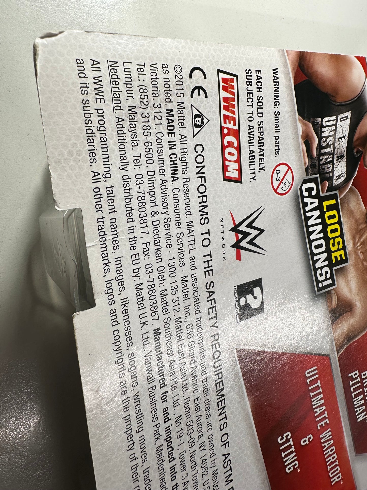 WWE Then Now Forever 2-Pack - Ultimate Warrior & Sting (Vedi le foto)