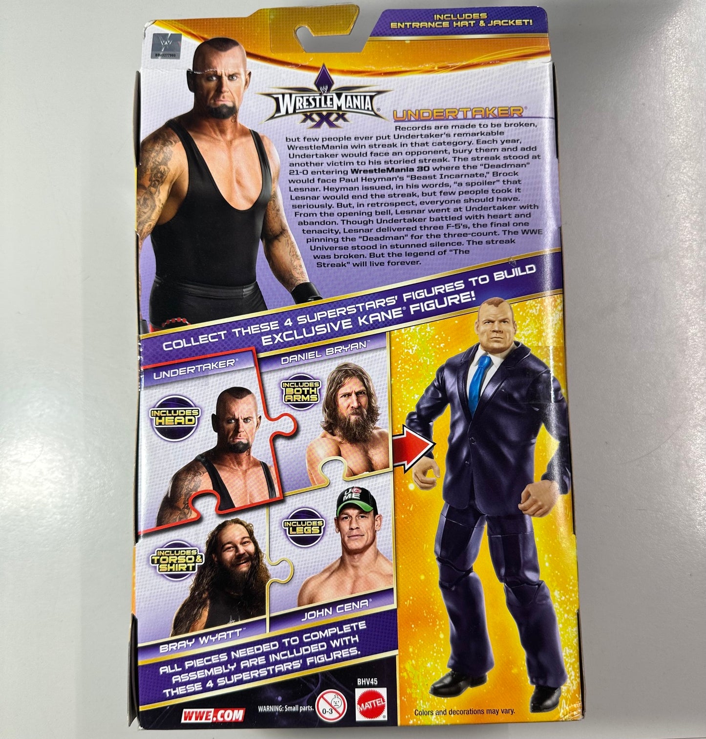 WWE Elite WrestleMania XXX Limited Edition - Undertaker (Siehe Fotos)