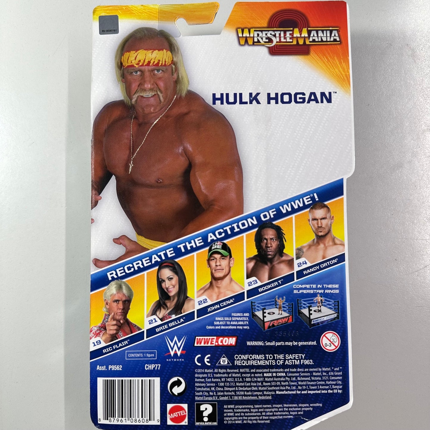 WWE Main Event Basic Series #48 - Hulk Hogan (Siehe Fotos)