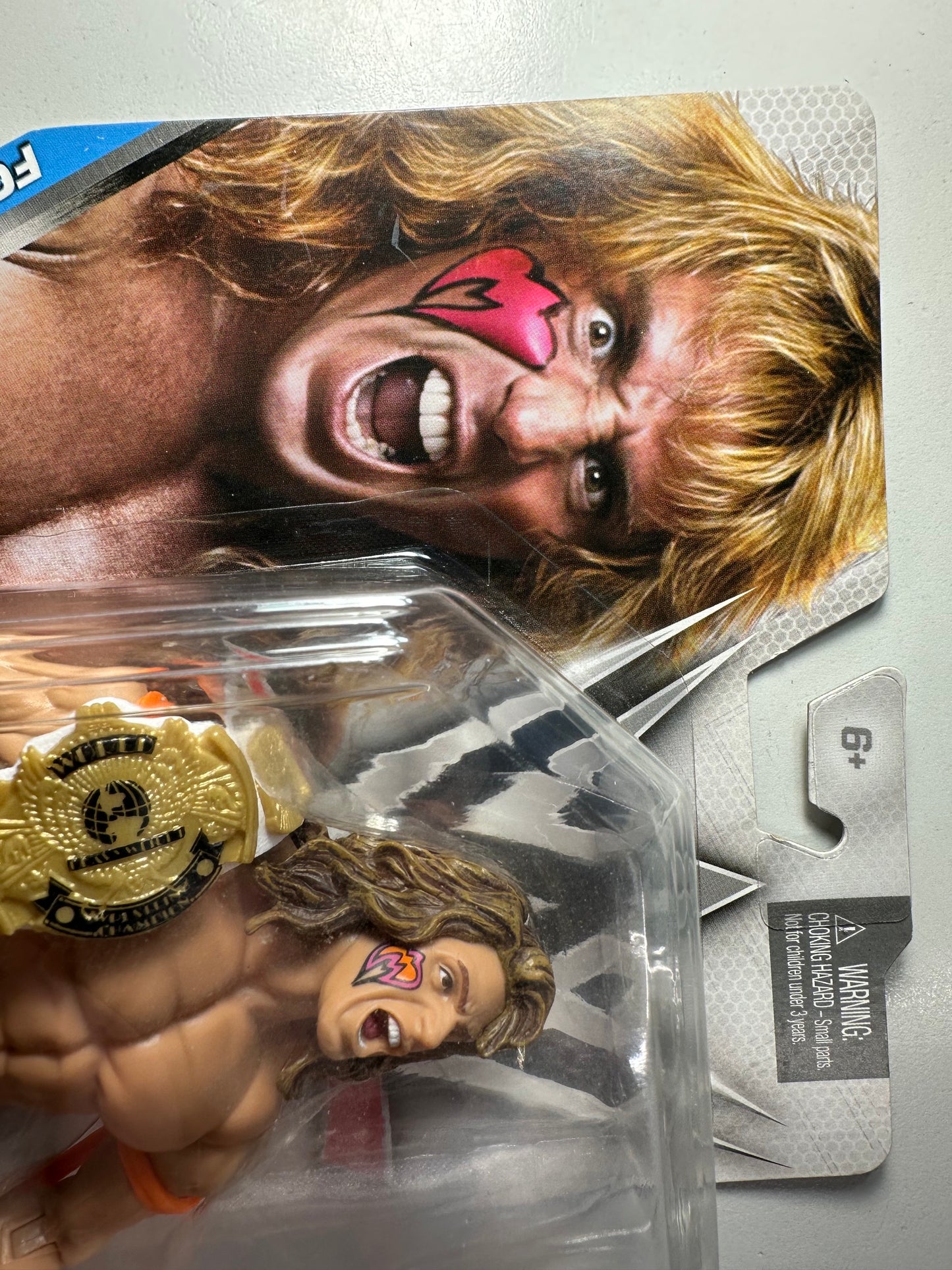 WWE Main Event Basic Then Now Forever - Ultimate Warrior (See photos)