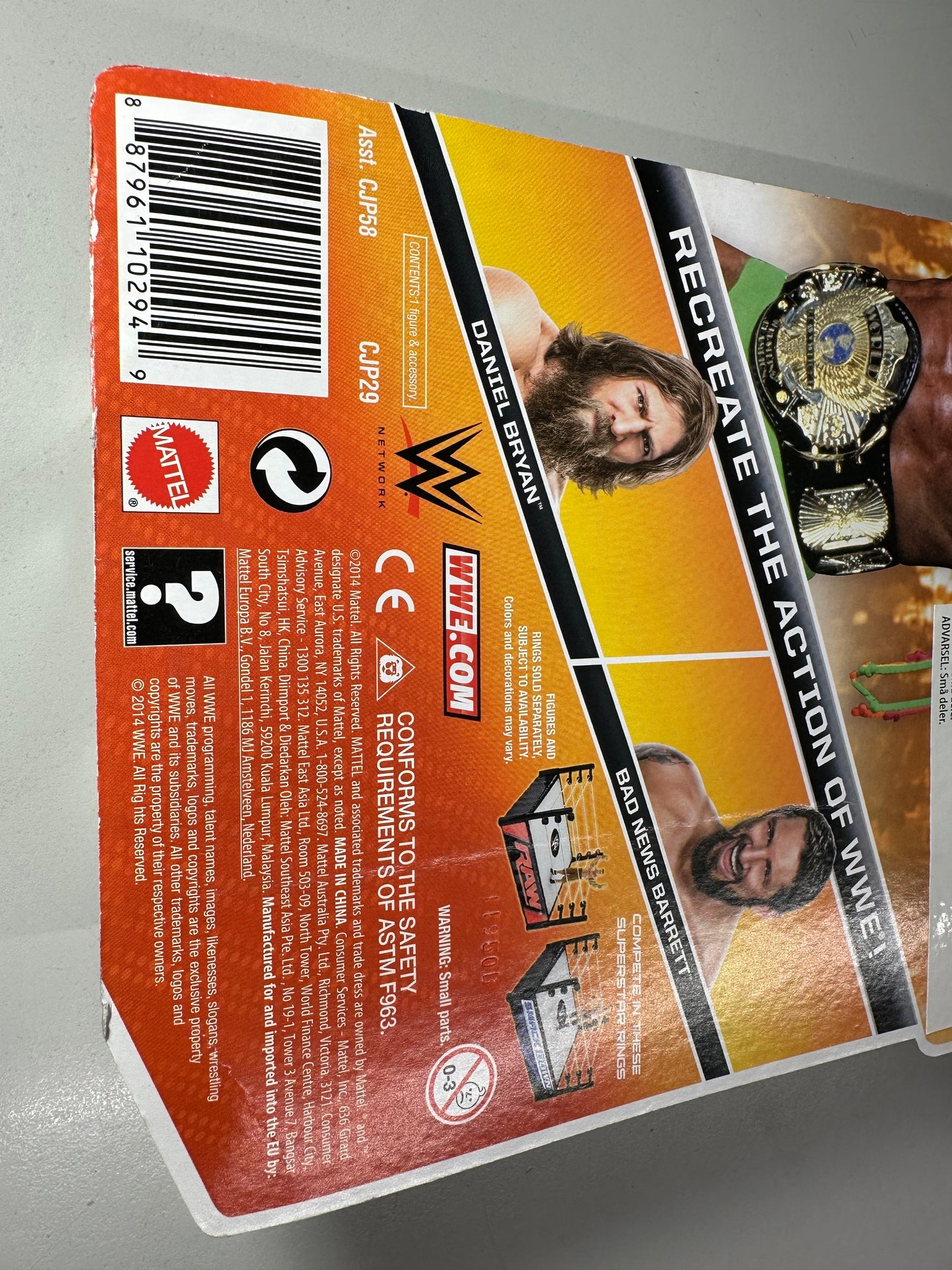 WWE Main Event Champions Limited Edition - Ultimate Warrior (See photos)