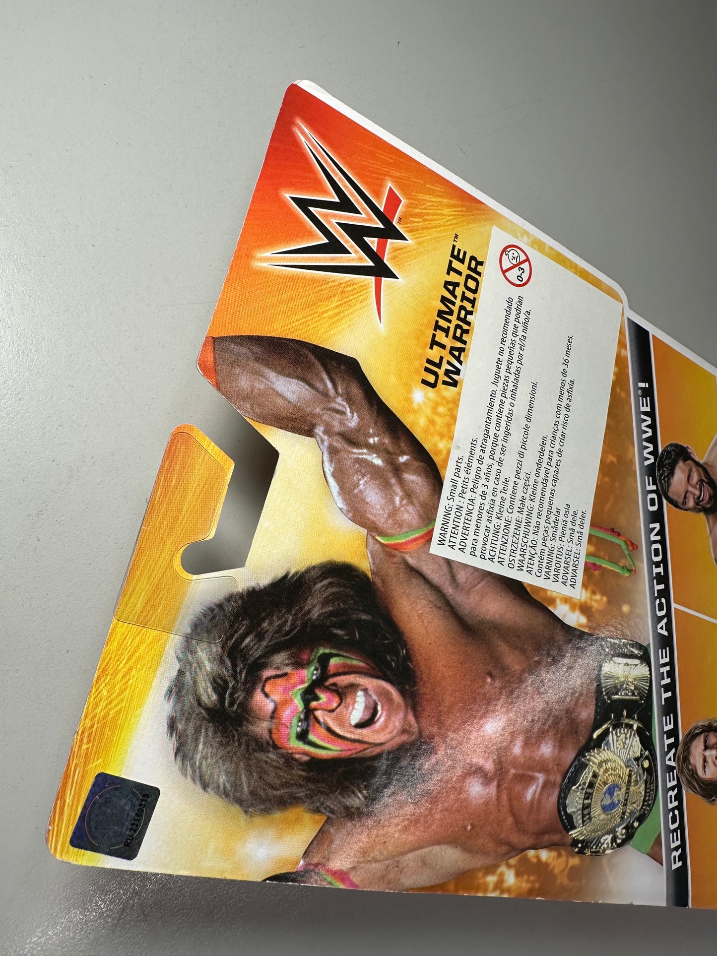 WWE Main Event Champions Limited Edition - Ultimate Warrior (See photos)
