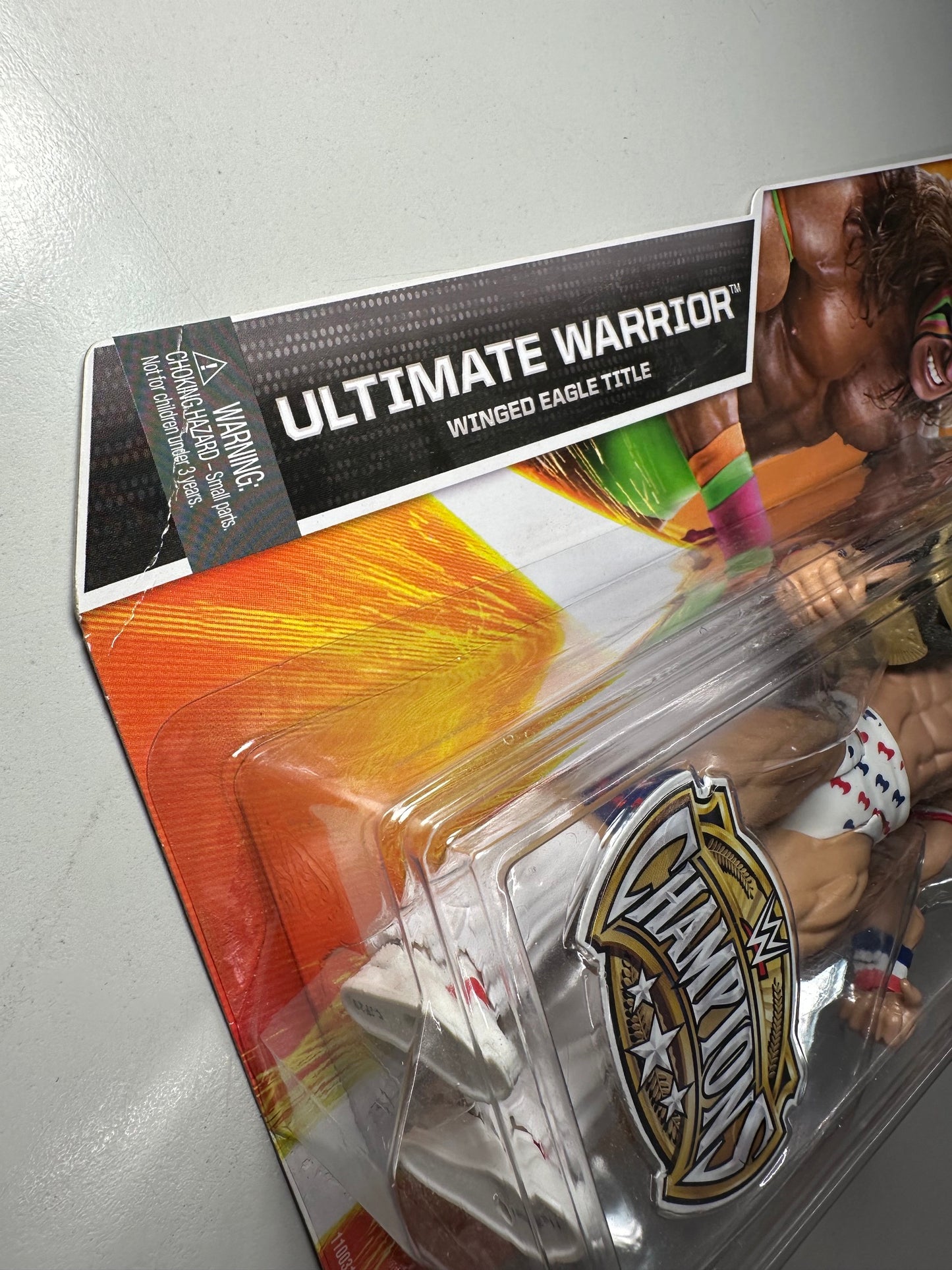 WWE Main Event Champions Limited Edition - Ultimate Warrior (See photos)