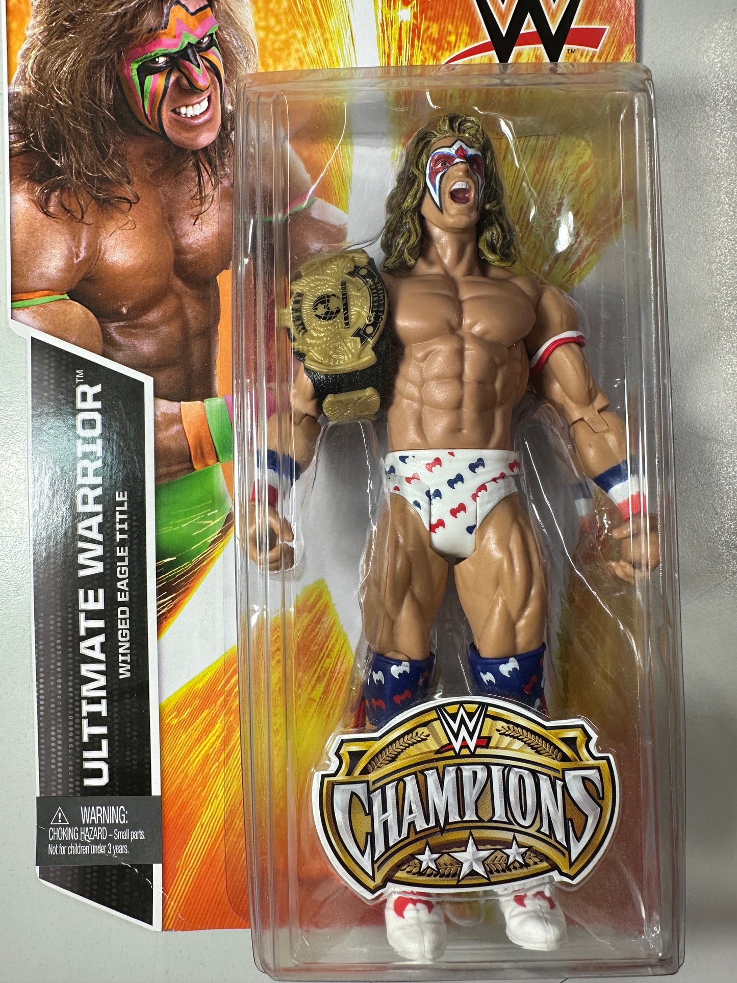 WWE Main Event Champions Limited Edition - Ultimate Warrior (See photos)