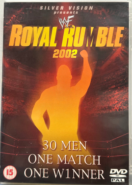 DVD Royal Rumble 2002 (Originale Silver Vision PAL Edition von 2002) (Gebraucht in sehr gutem Zustand)