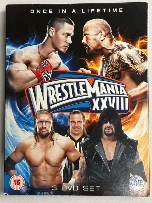 DVD WrestleMania 28 (3 DVDs) Digipack (Gebraucht, guter Zustand)
