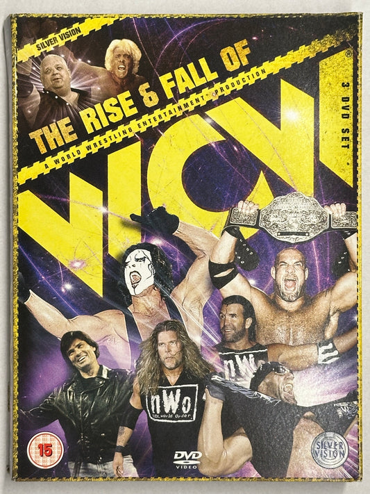 DVD The Rise and Fall of WCW (3 Dischi Digipack) (Usato in buone condizioni)