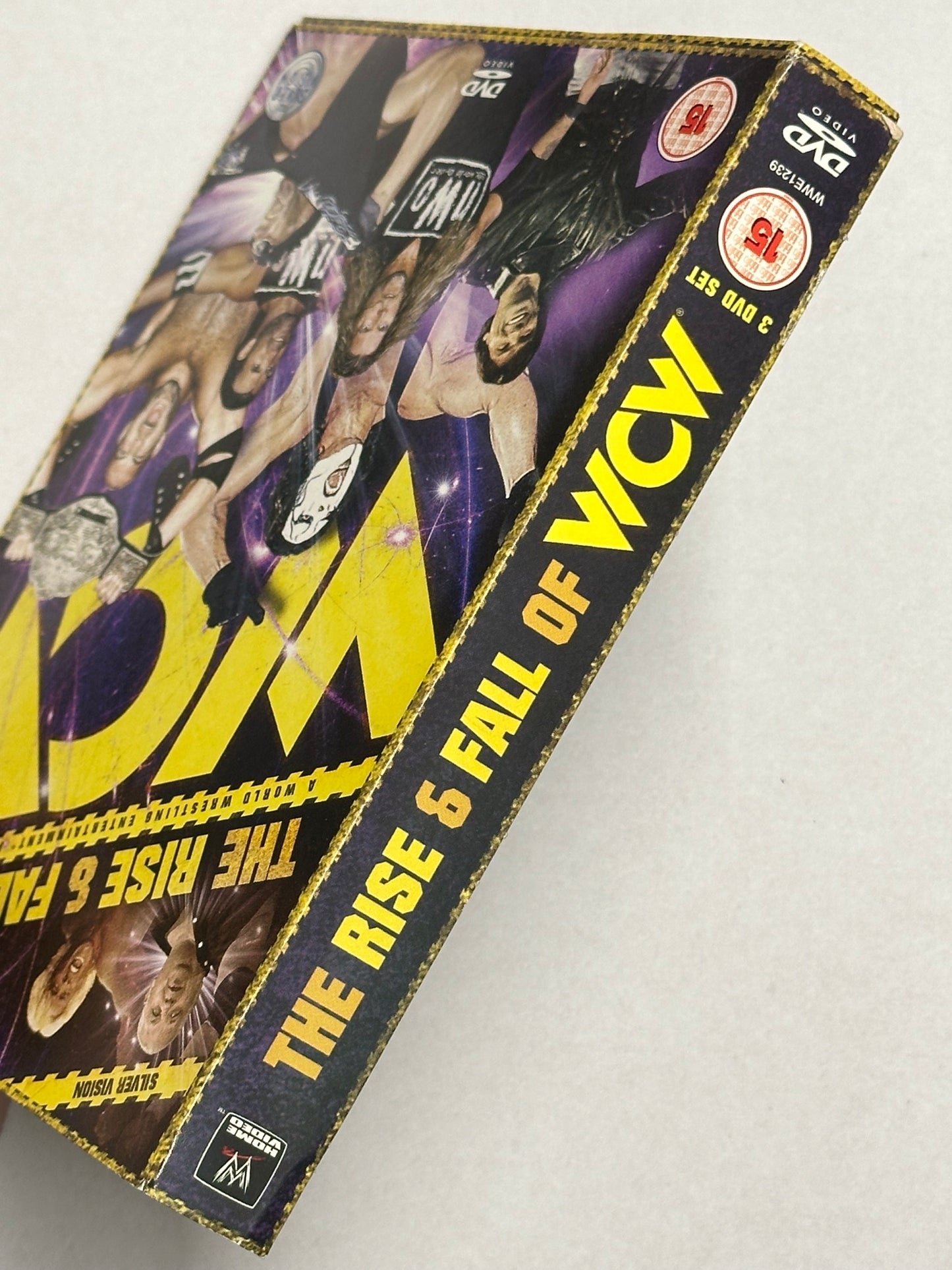 DVD The Rise and Fall of WCW (3 Dischi Digipack) (Usato in buone condizioni)