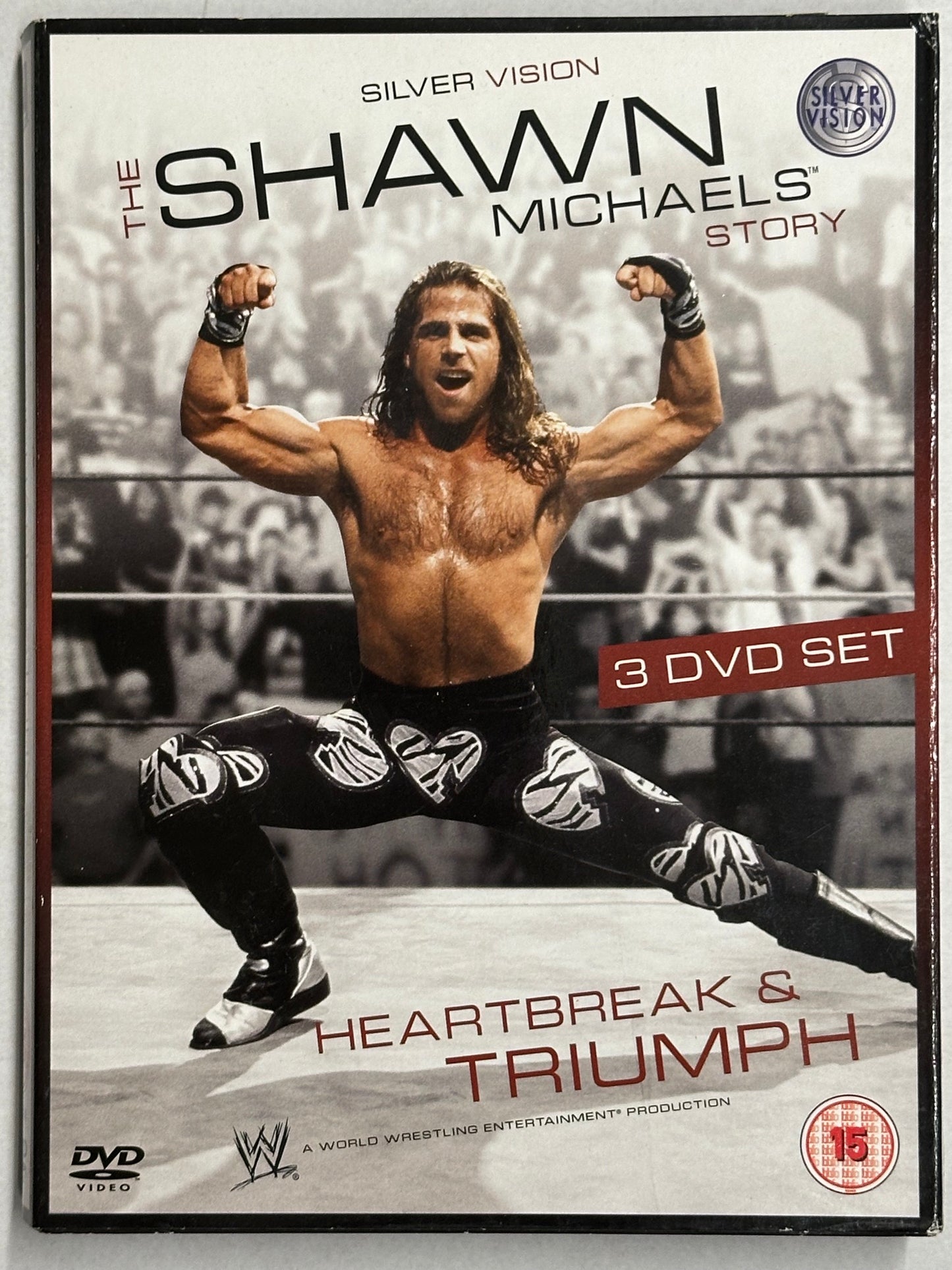 DVD Shawn Michaels - Heartbreak & Triumph (3-Disc Digipack) (Used in good condition)