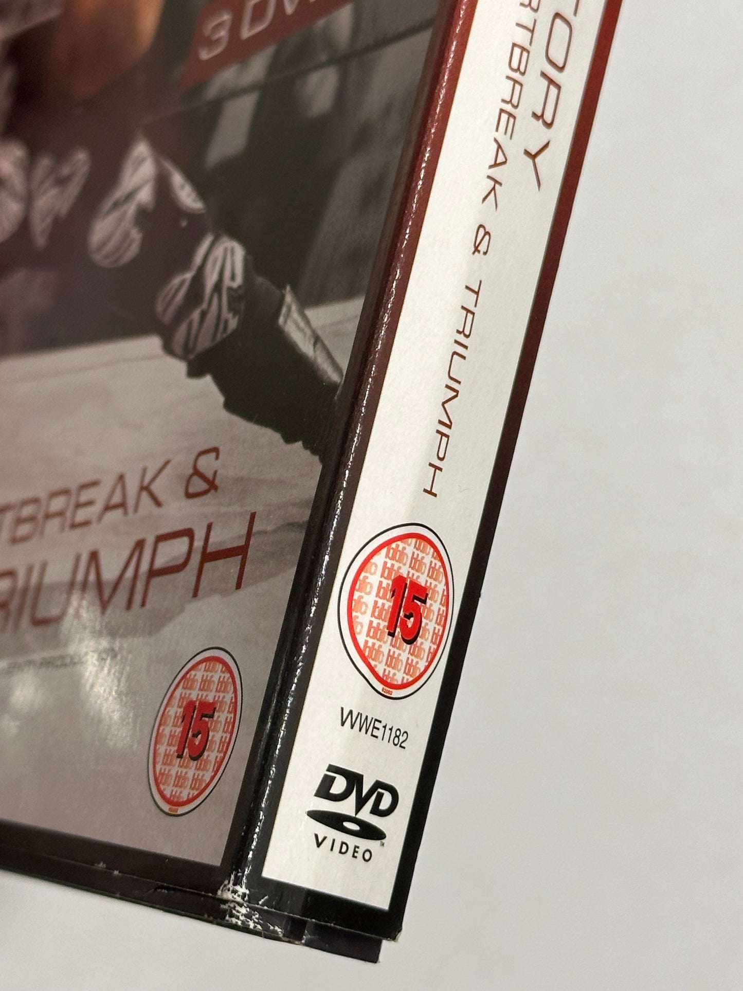 DVD Shawn Michaels - Heartbreak & Triumph (3-Disc Digipack) (Used in good condition)