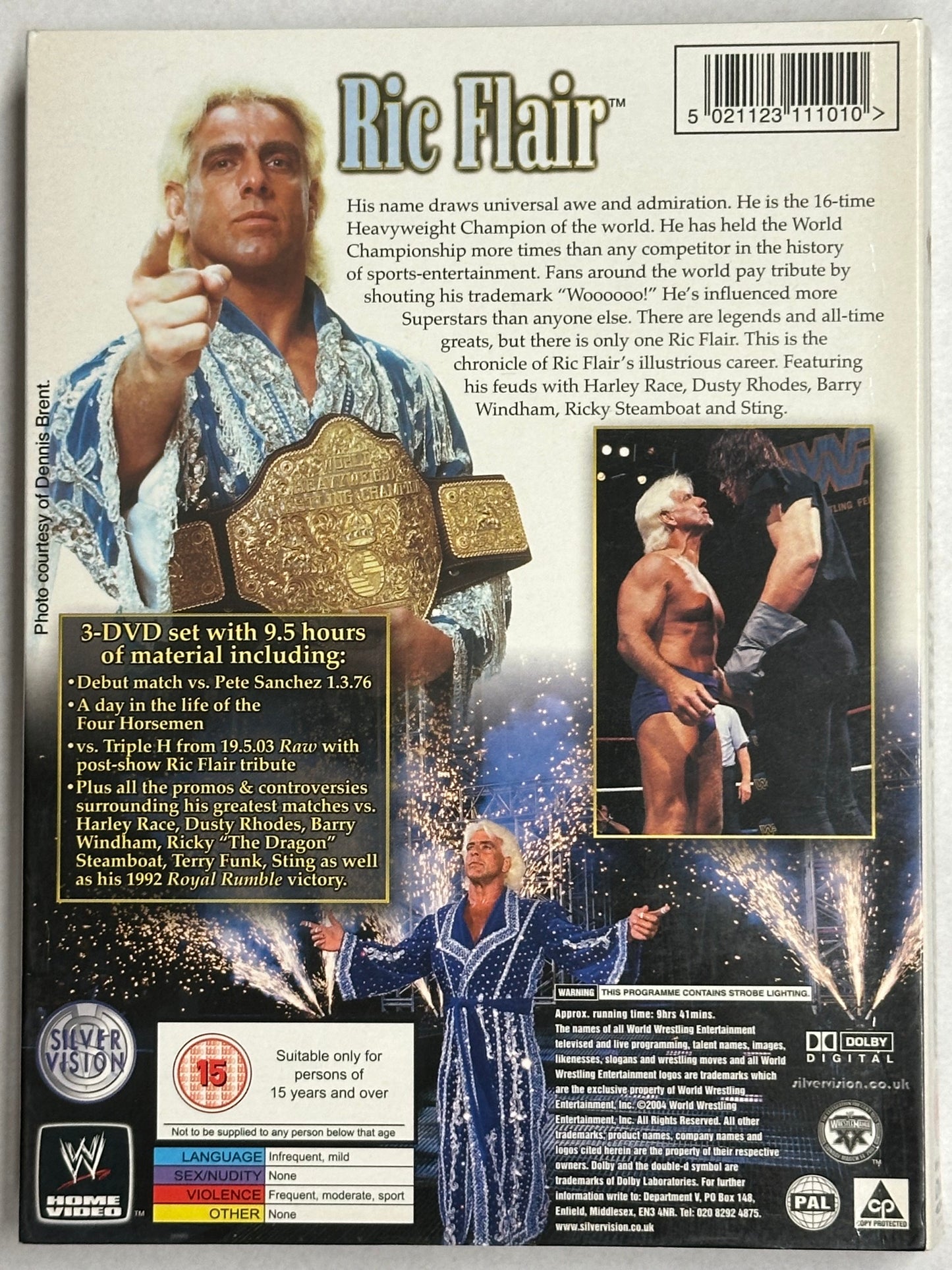 DVD The Ultimate Ric Flair Collection (3 Dischi) Digipack senza sovraccoperta (Usato in buone condizioni)