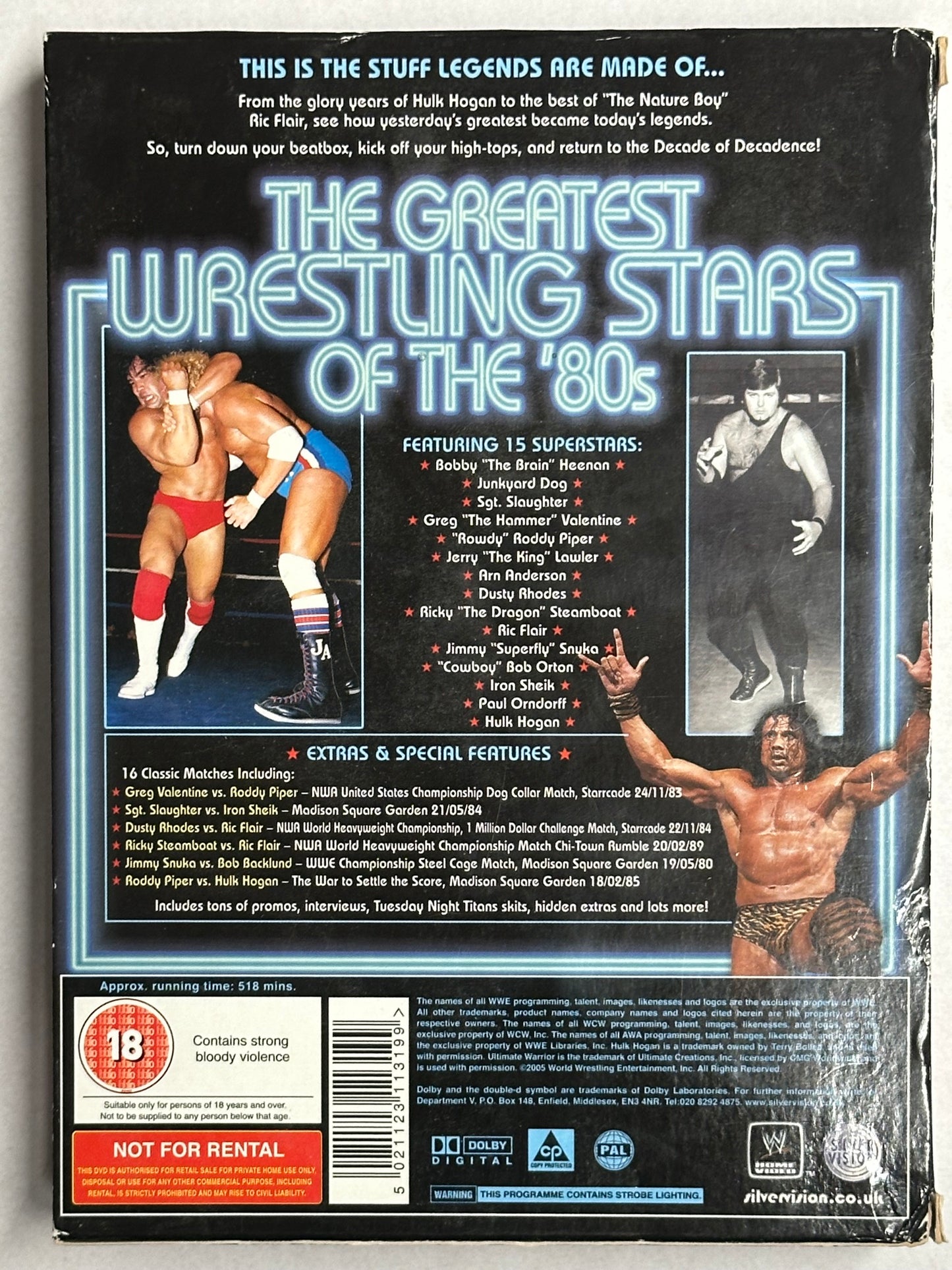 DVD The Greatest Stars of the 80s (3 Dischi Digipack) (Usato in buone condizioni)