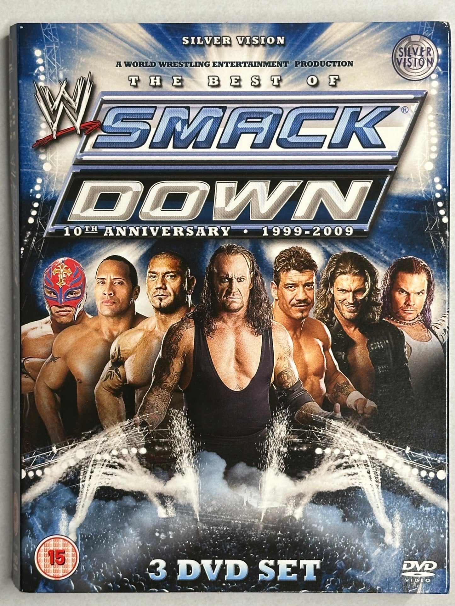 DVD - Smackdown 10th Anniversary (3 Dischi Digipack) (Usato in buona condizioni)