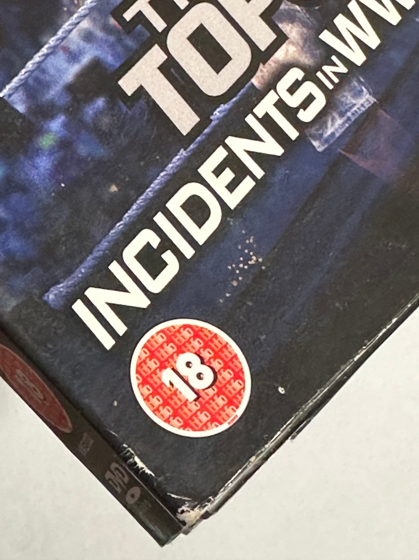 DVD WWE OMG! - Top 50 Incidents in WWE History (3 DVD) *Digipack* (Usato in buone condizioni)