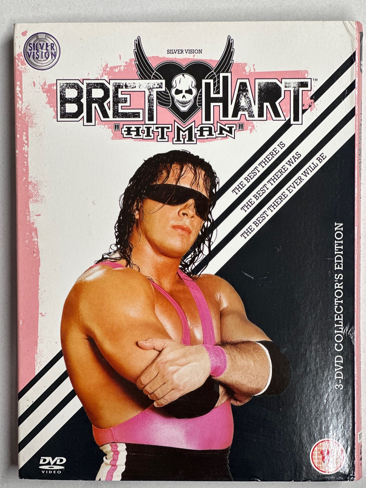DVD Bret "Hitman" Hart (3 Dischi Digipack) (Usato in buone condizioni)