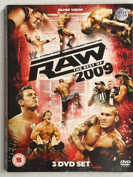 DVD WWE The Best of Raw 2009 (3 Dischi Digipack) (Usato in buone condizioni)