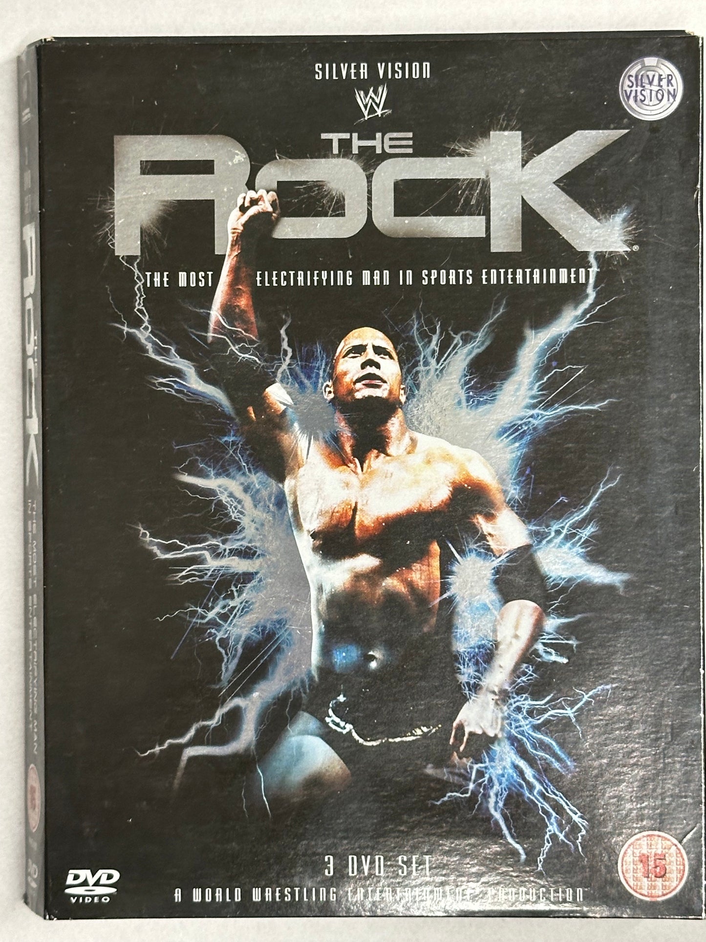 DVD - The Rock: The Most Electrifying Man in Sports Entertainment (3 Dischi Digipack) (Usato in buone condizioni)