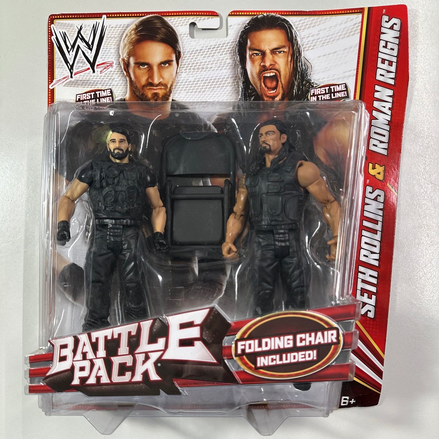 WWE Battle Pack Series #24 - Seth Rollins & Roman Reigns - The Shield (Vedi le foto)