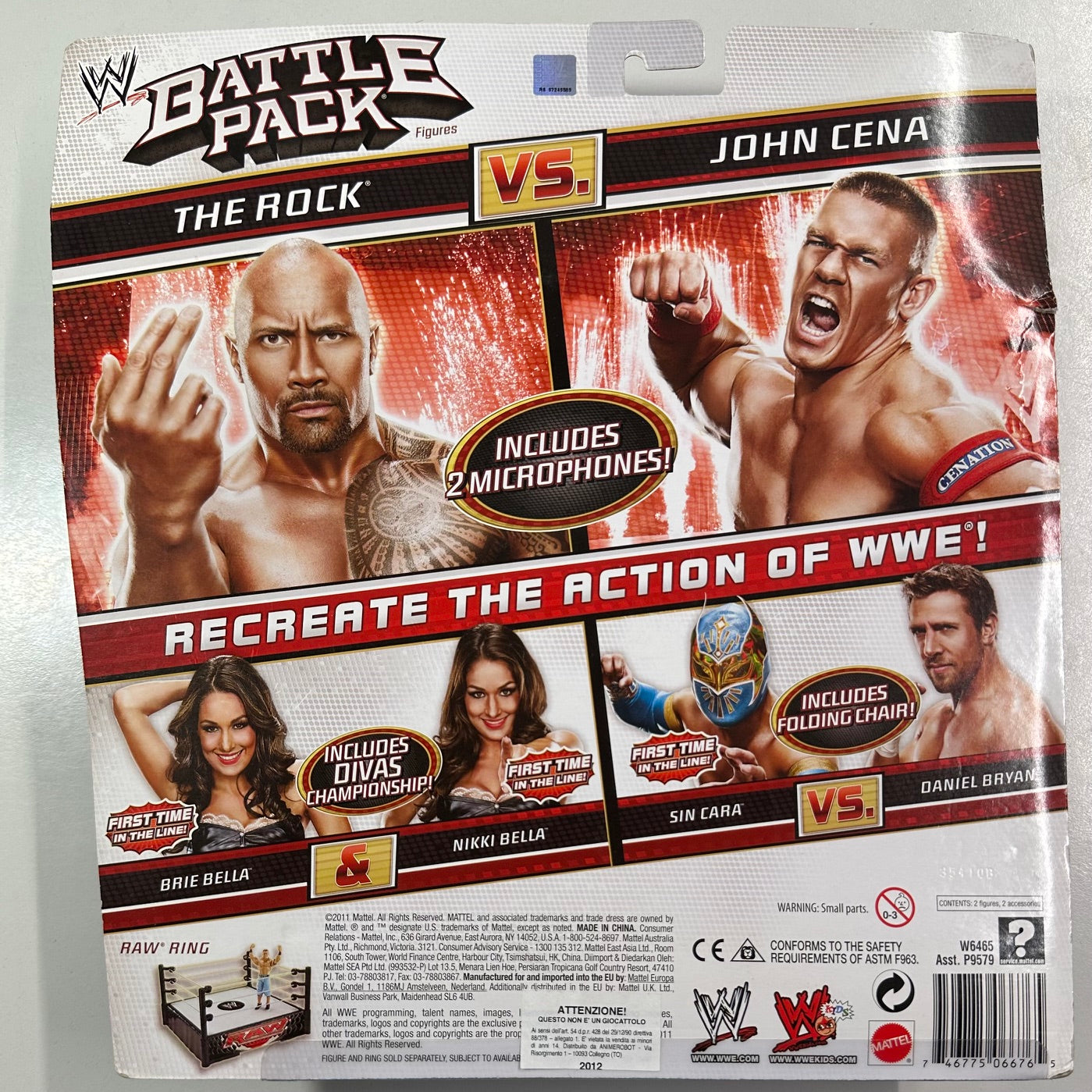 WWE Battle Pack Series #15 - John Cena vs. The Rock (Vedi le foto)
