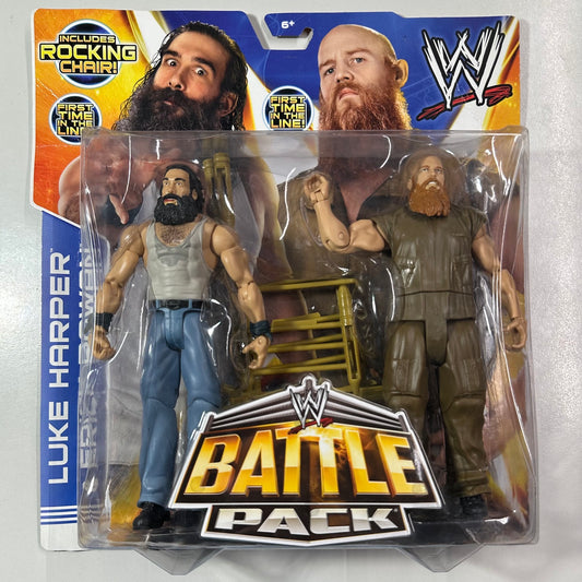 WWE Battle Pack Series #28 - Eric Rowan & Luke Harper - Wyatt Family (Vedi le foto)