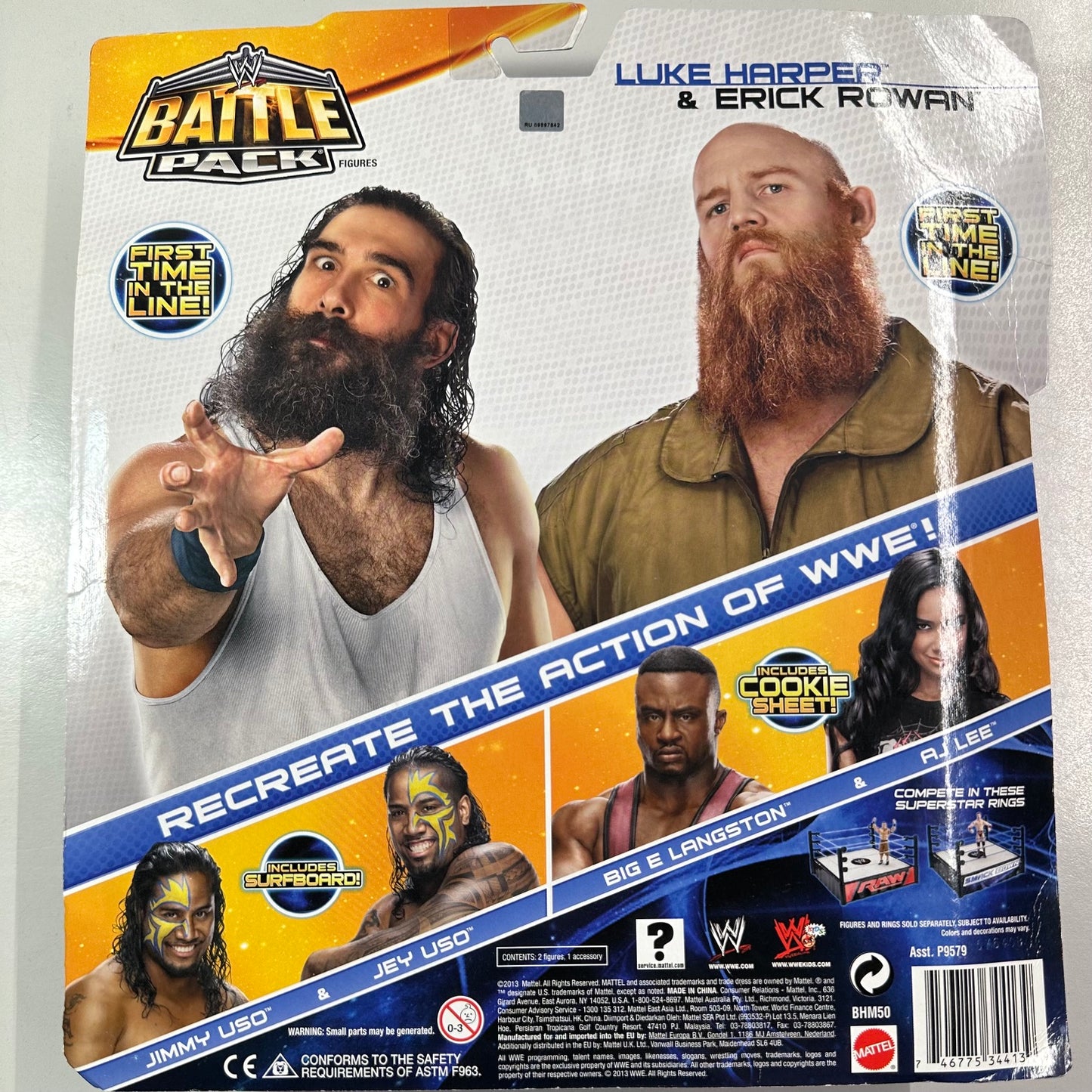 WWE Battle Pack Series #28 - Eric Rowan & Luke Harper - Wyatt Family (Vedi le foto)