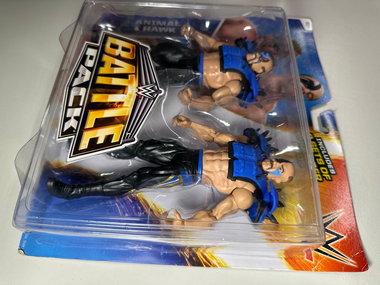 WWE Battle Pack Series #34 - Hawk & Animal - Legion of Doom - Road Warriors (Vedi le foto)