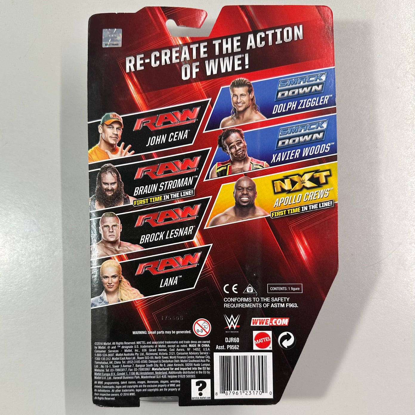 WWE Main Event Basic Series #64 - Braun Strowman - Wyatt Family (Vedi le foto)